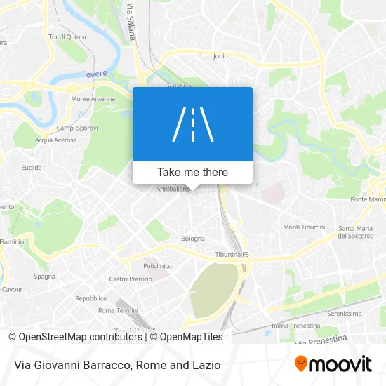 Giovanni Barracco Street map