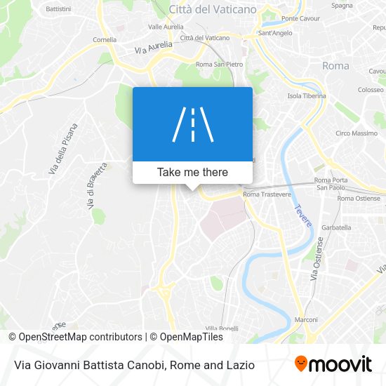 Via Giovanni Battista Canobi map