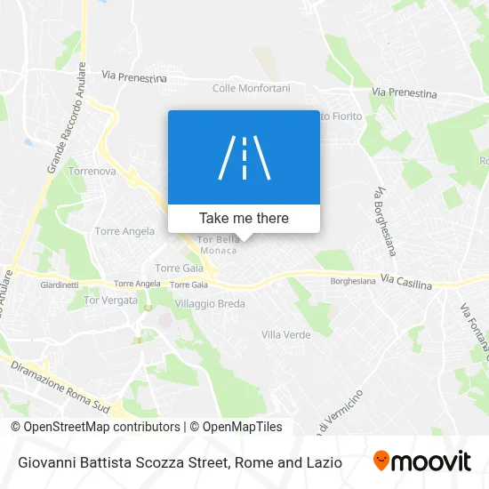 Giovanni Battista Scozza Street map