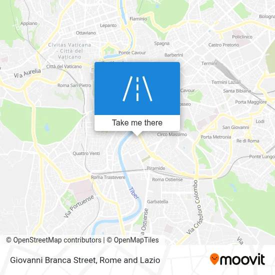 Giovanni Branca Street map