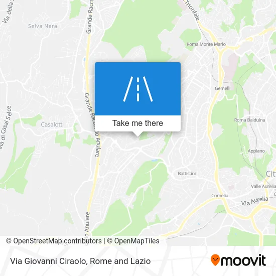 Giovanni Ciraolo Street map