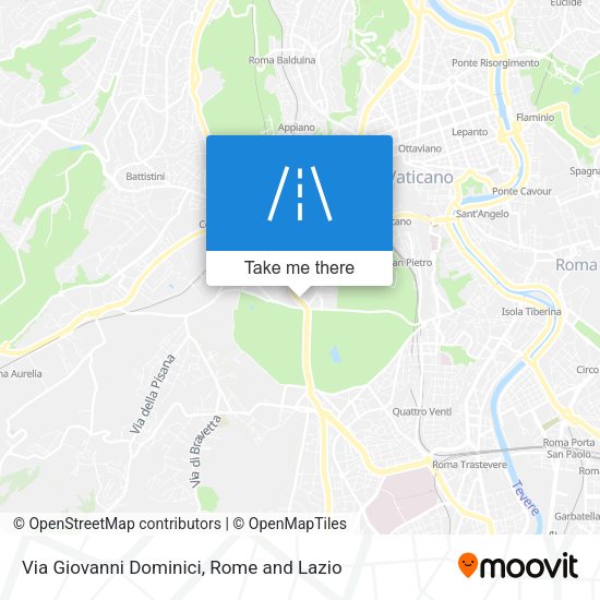 Via Giovanni Dominici map