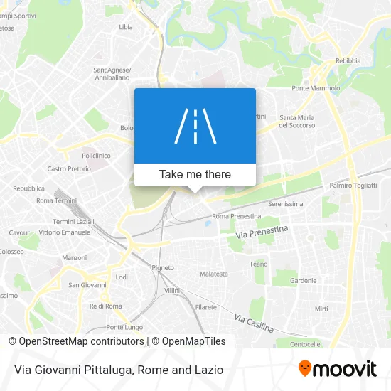 Giovanni Pittaluga Street map