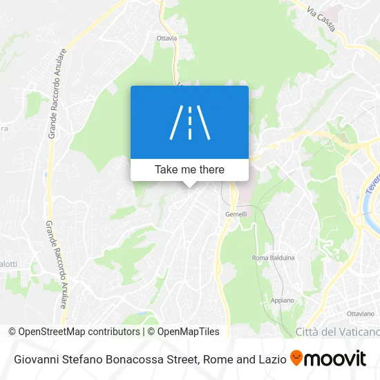 Giovanni Stefano Bonacossa Street map