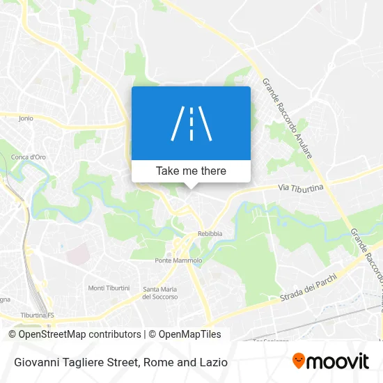 Giovanni Tagliere Street map