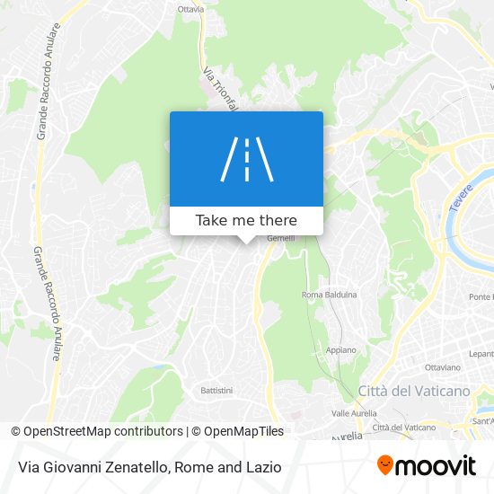 Via Giovanni Zenatello map