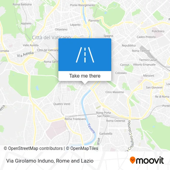 Girolamo Induno Street map