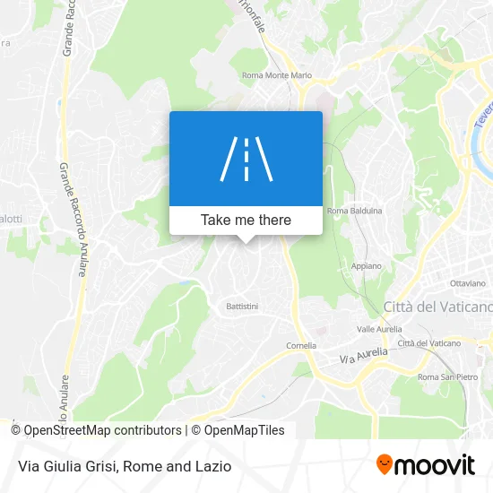 Julia Grisi Street map