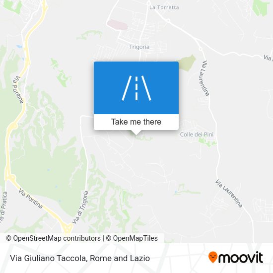 Via Giuliano Taccola map