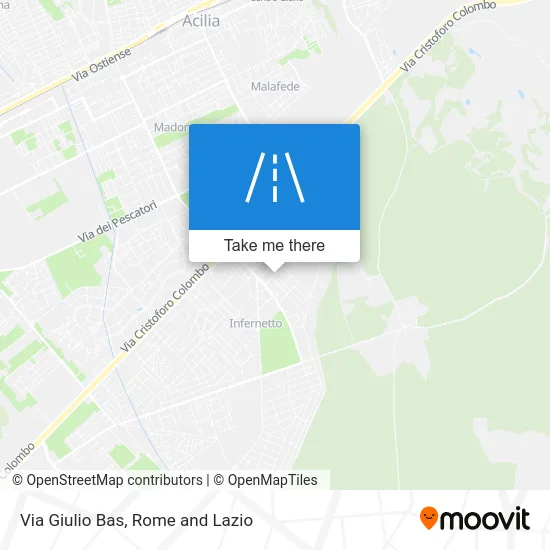 Giulio Bas Street map