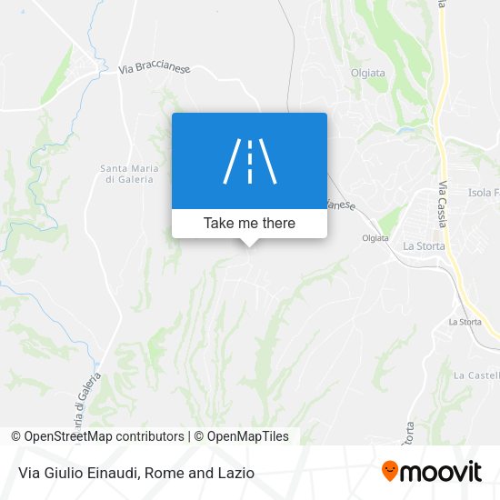 Via Giulio Einaudi map