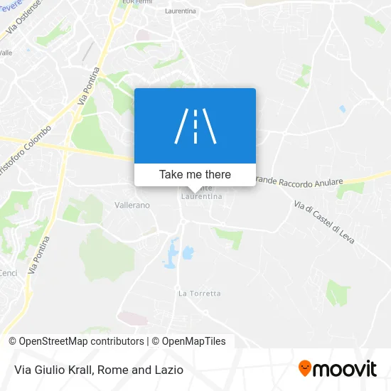 Giulio Krall Street map