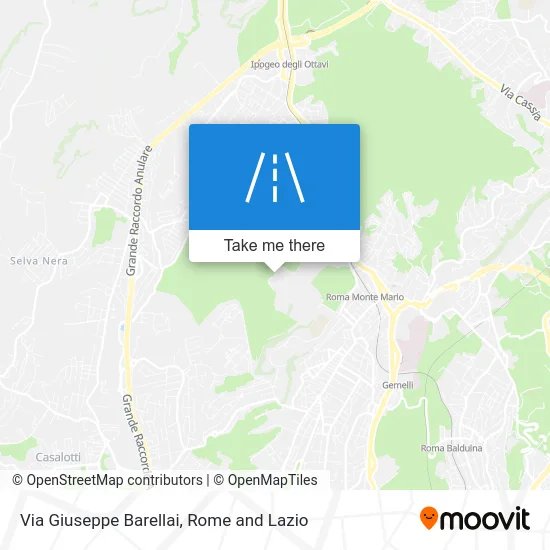 Giuseppe Barellai Street map