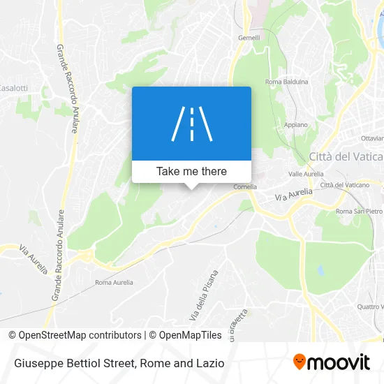 Giuseppe Bettiol Street map