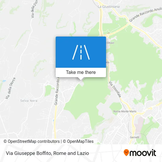 Giuseppe Boffito Street map