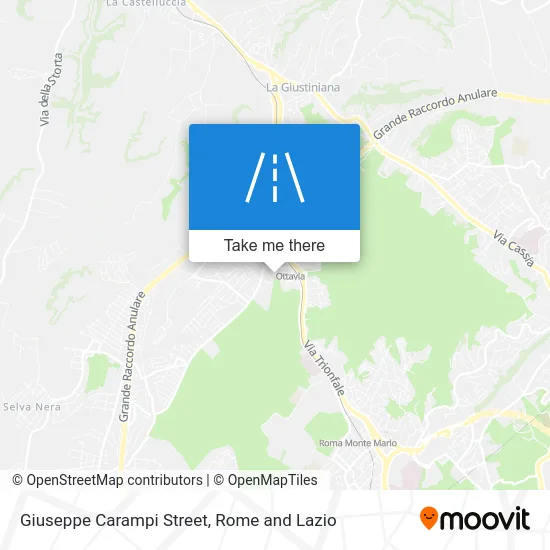 Giuseppe Carampi Street map