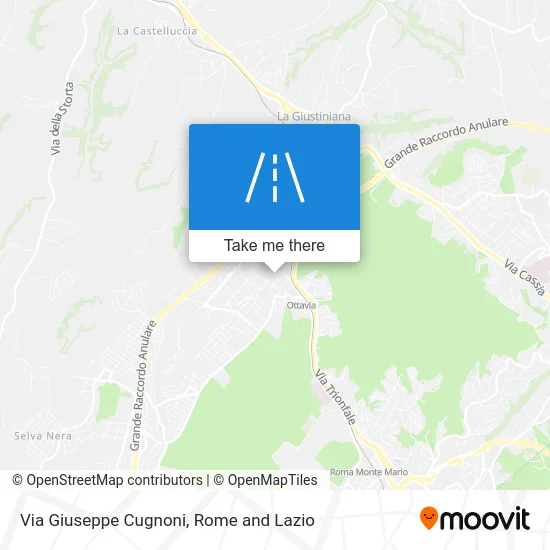 Giuseppe Cugnoni Street map