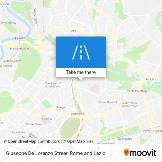 Giuseppe De Lorenzo Street map