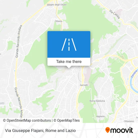 Giuseppe Flajani Street map