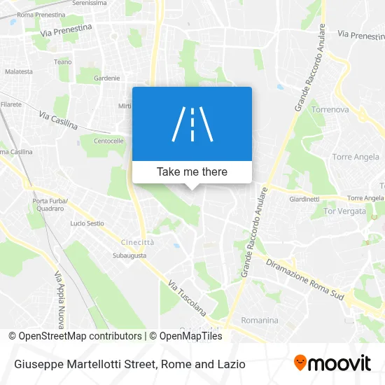 Giuseppe Martellotti Street map