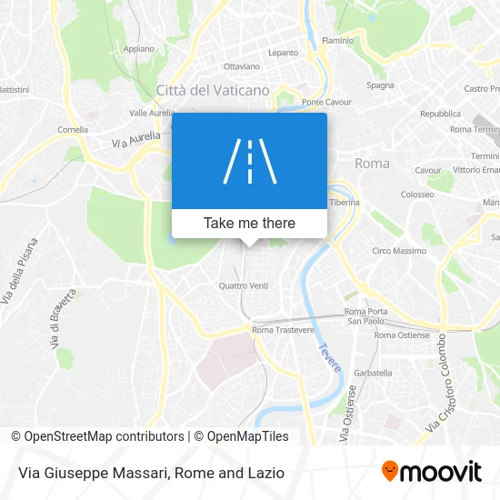 Giuseppe Massari Street map