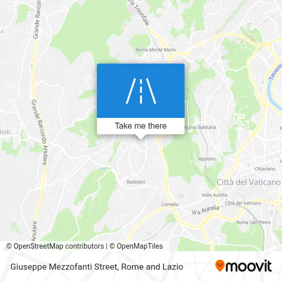 Giuseppe Mezzofanti Street map