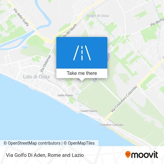 Golfo Di Aden Street map