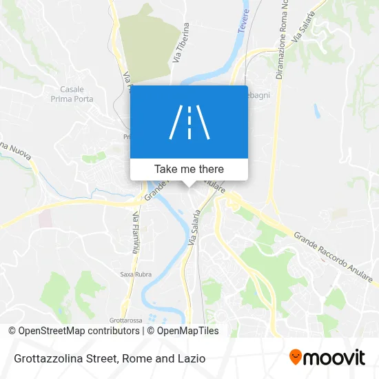 Grottazzolina Street map