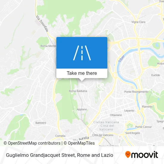 Guglielmo Grandjacquet Street map