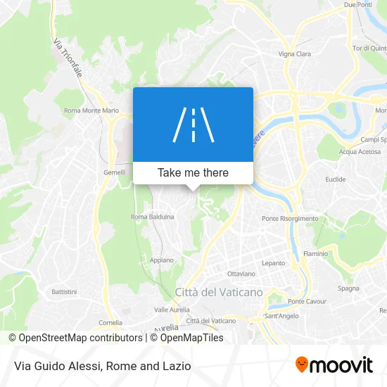 Guido Alessi Street map