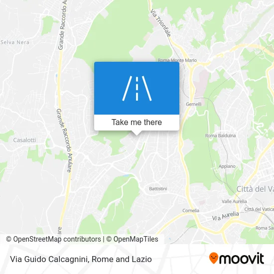 Guido Calcagnini Street map