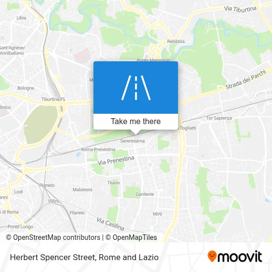 Herbert Spencer Street map