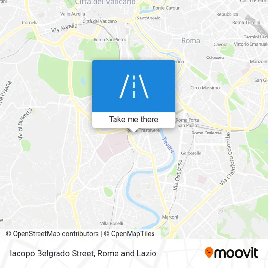 Iacopo Belgrado Street map