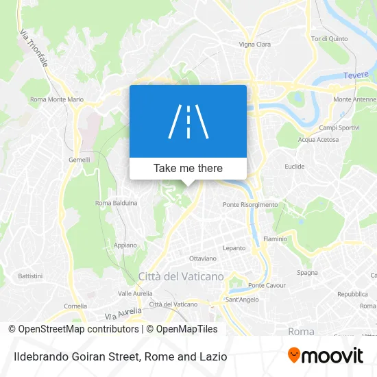 Ildebrando Goiran Street map