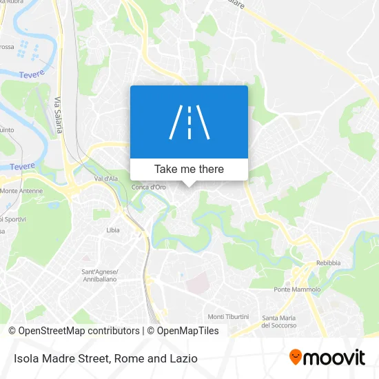 Isola Madre Street map