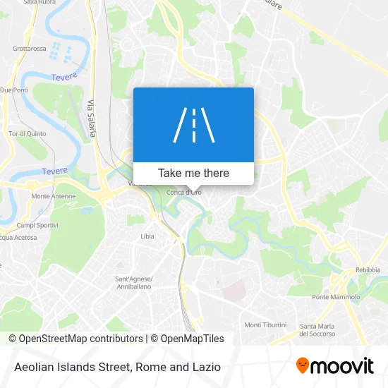 Aeolian Islands Street map