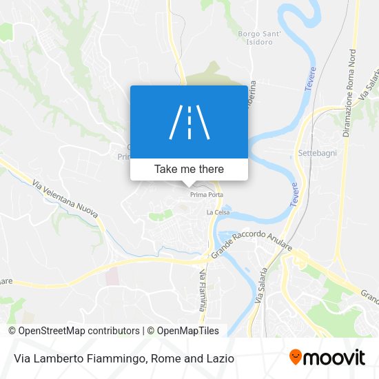 Via Lamberto Fiammingo map