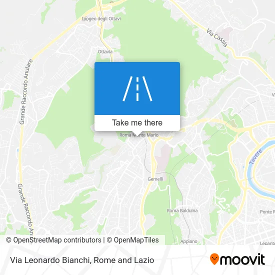 Leonardo Bianchi Street map