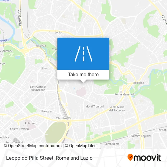 Leopoldo Pilla Street map