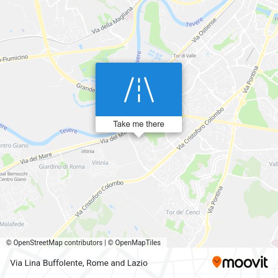 Via Lina Buffolente map