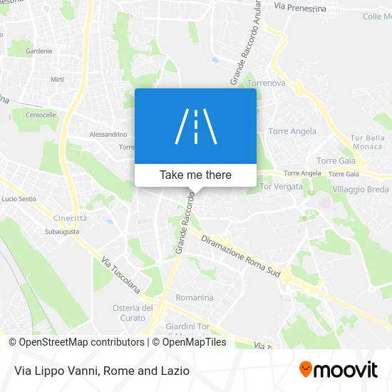 Lippo Vanni Street map