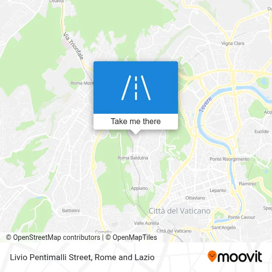 Livio Pentimalli Street map