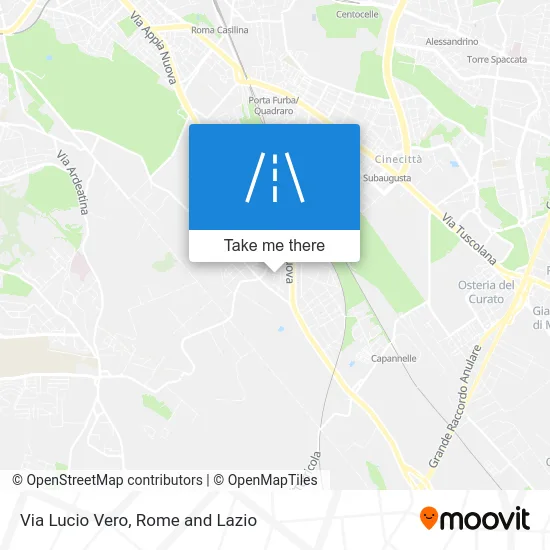 Lucio Vero Street map