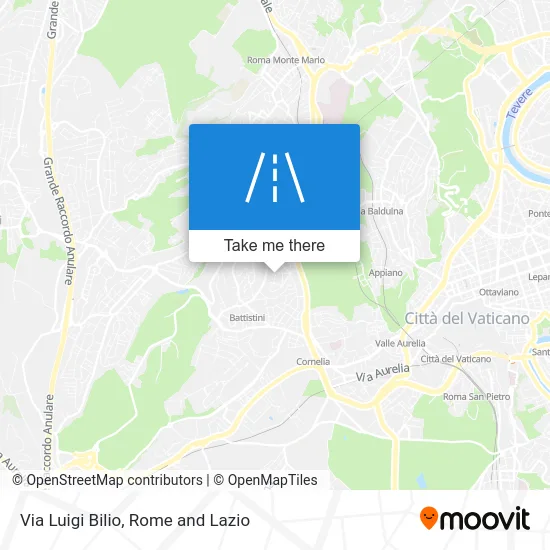 Luigi Bilio Street map