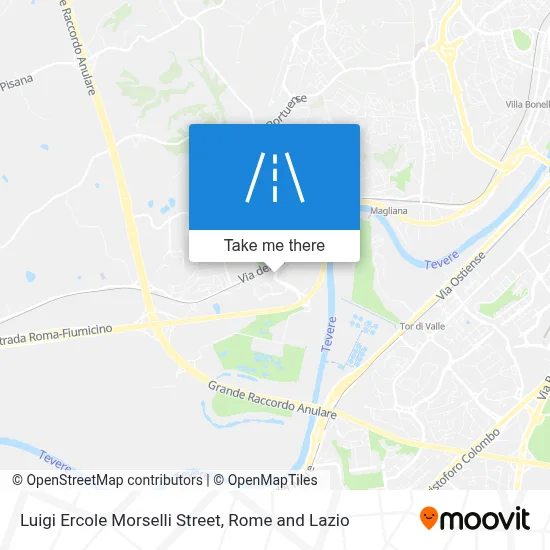 Luigi Ercole Morselli Street map