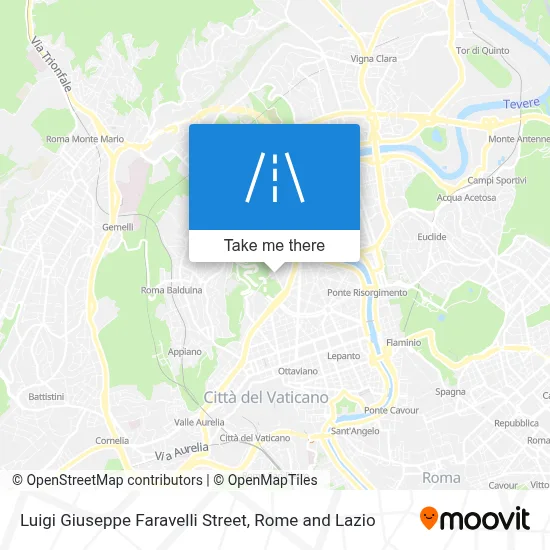 Luigi Giuseppe Faravelli Street map