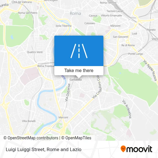 Luigi Luiggi Street map