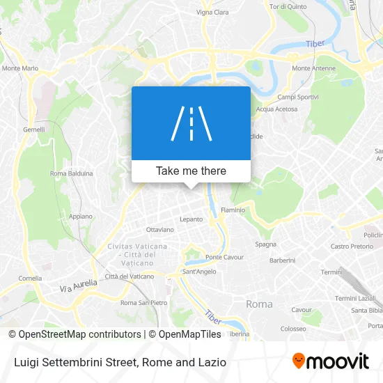 Luigi Settembrini Street map