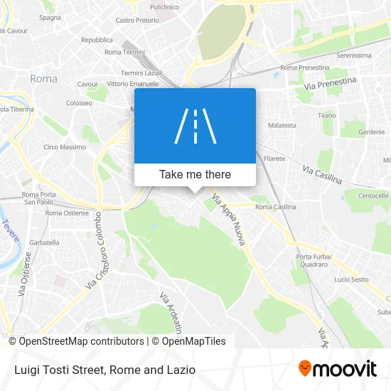Luigi Tosti Street map