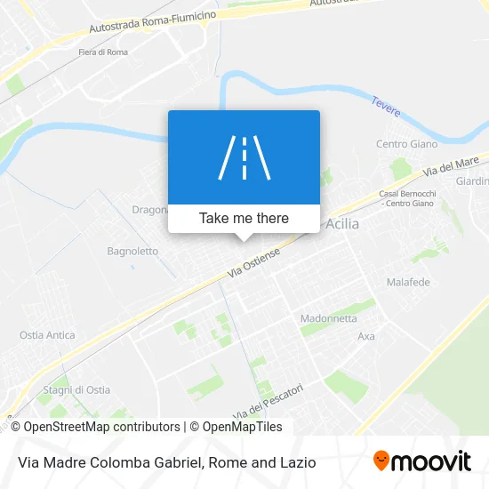 Mother Colomba Gabriel Street map